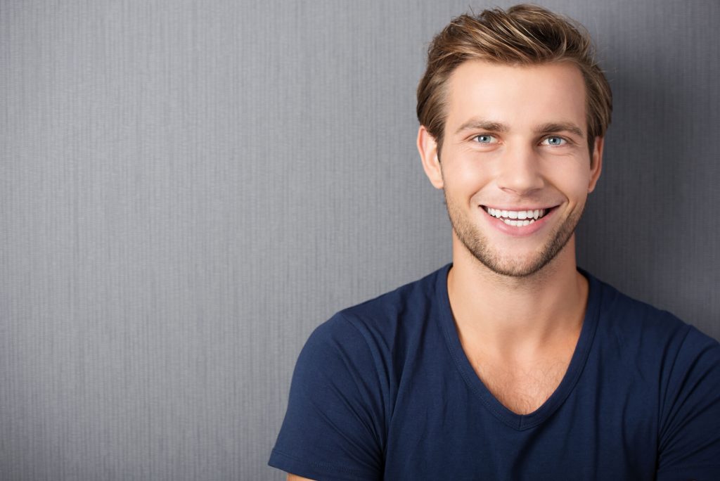 man smile Medford Dentist