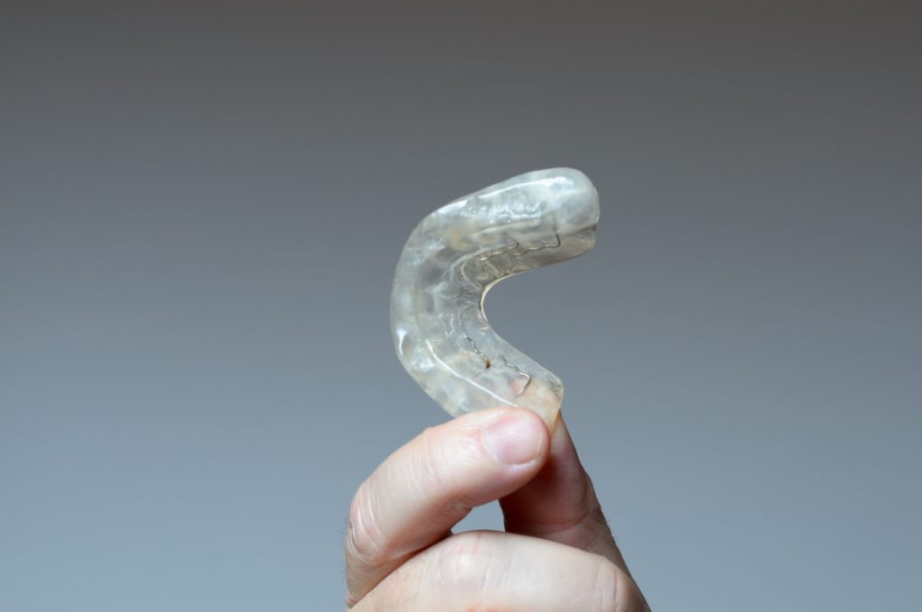 example of sports mouth guard in Ladysmith, WI
