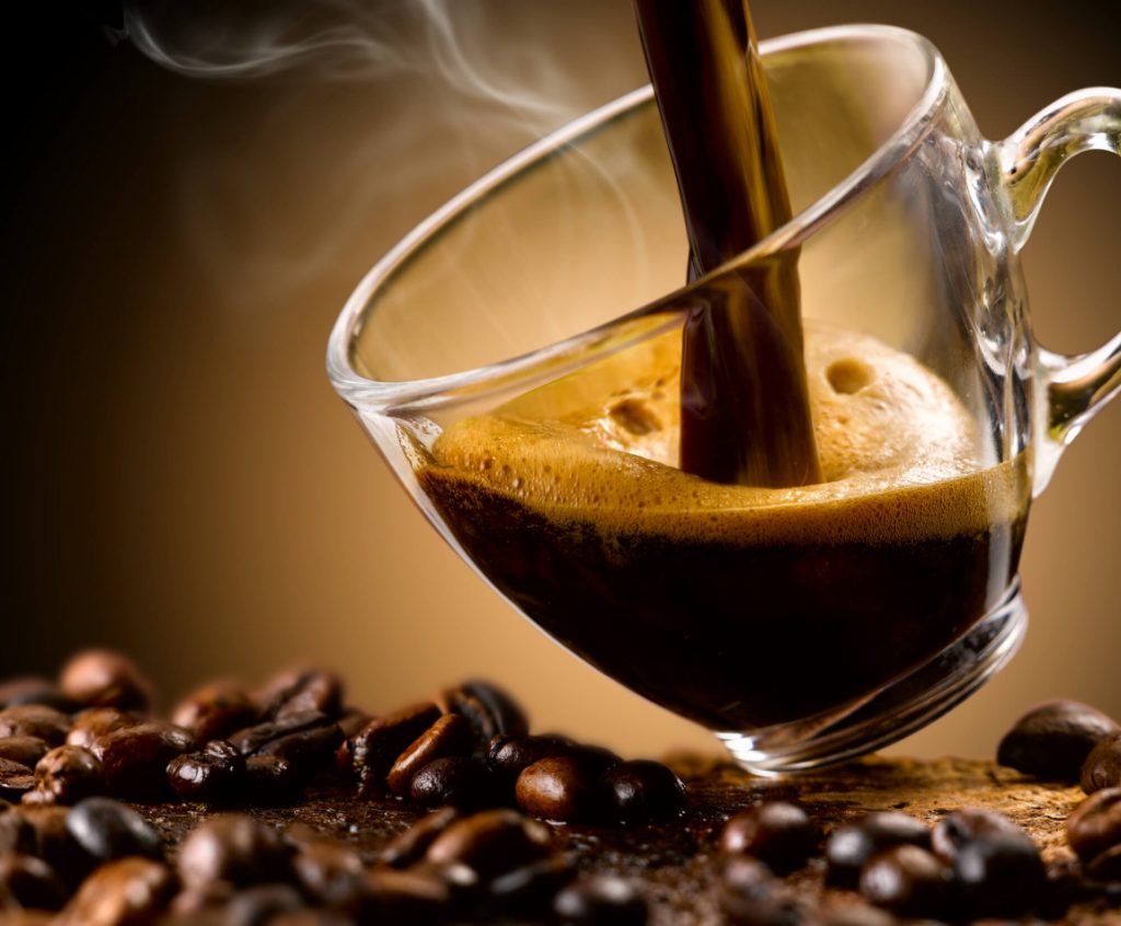 photo of a coffee showed by a dentist in Ladysmith, WI