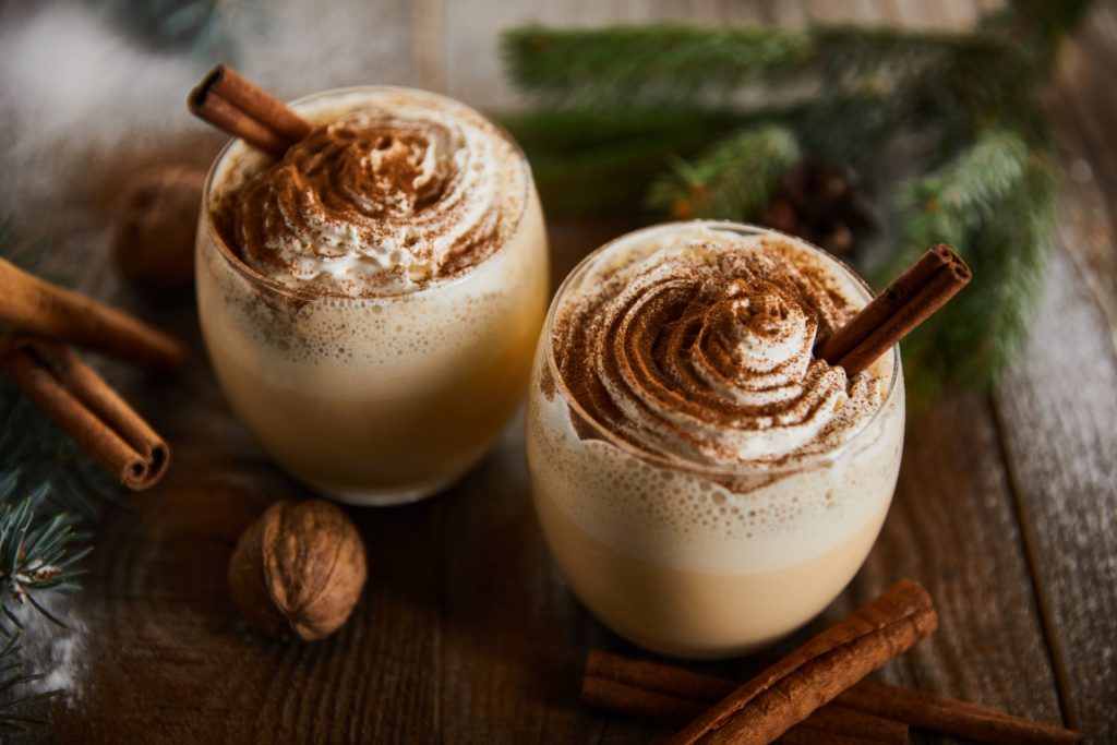 eggnog which the dentist in Woodruff, WI says that you stay away from