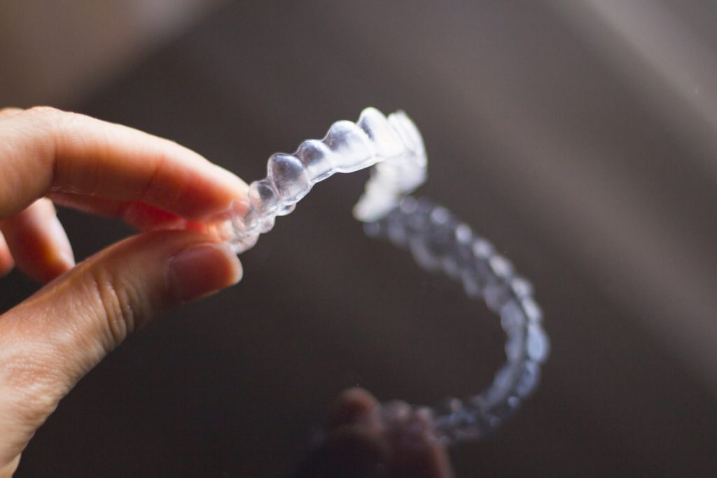 patient with invisible braces in Ladysmith 